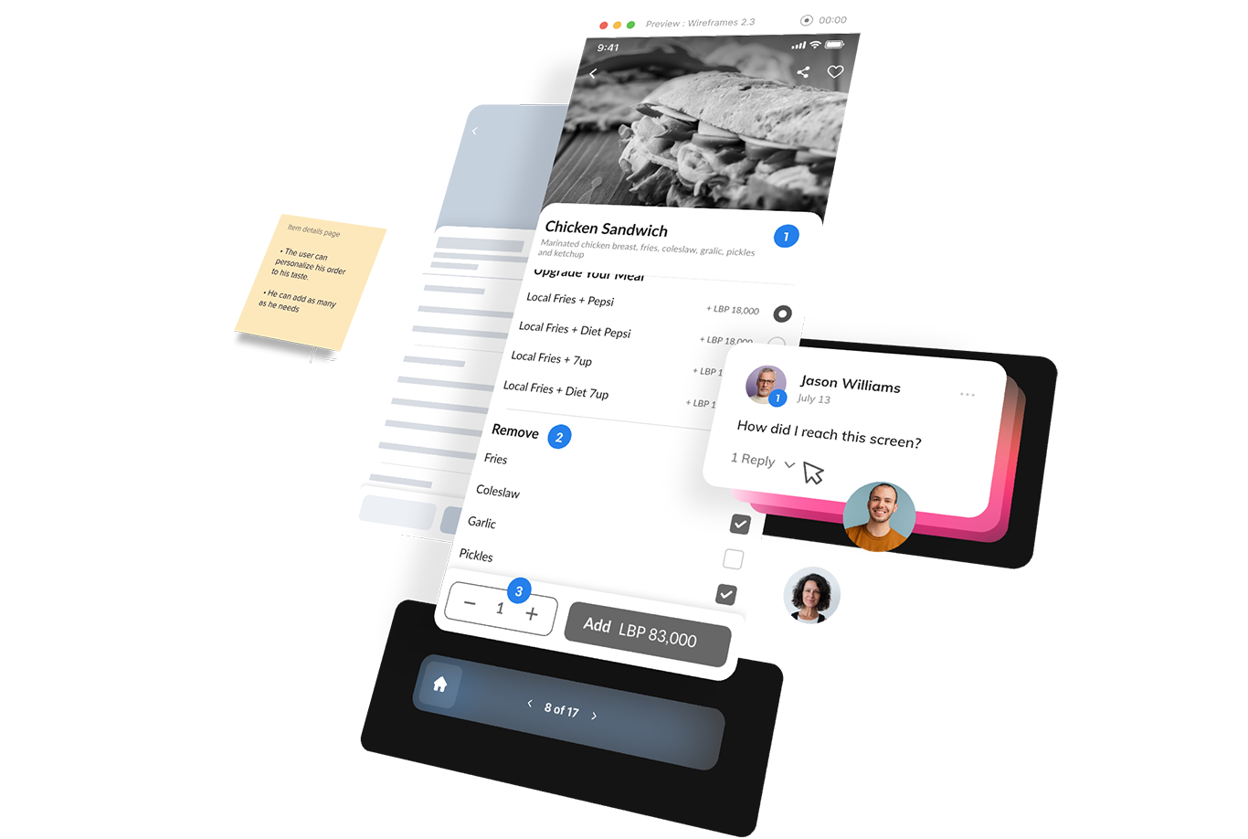 Delivering Digital files and documents, Design Specifications, Interactive Prototypes: