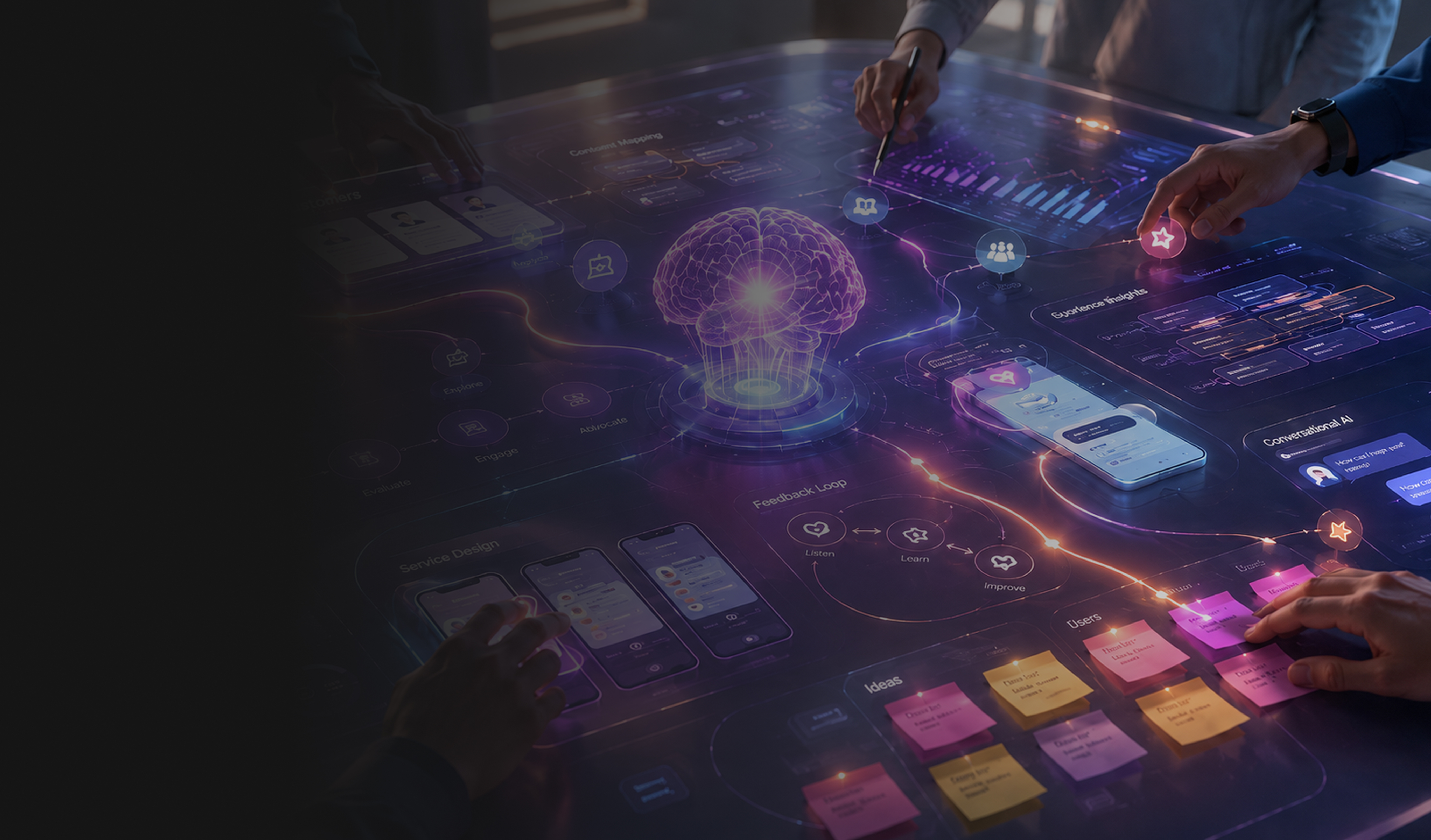 CX, UX/UI design, UX Research teams in Dubai, USA, Saudi Arabia Beirut.