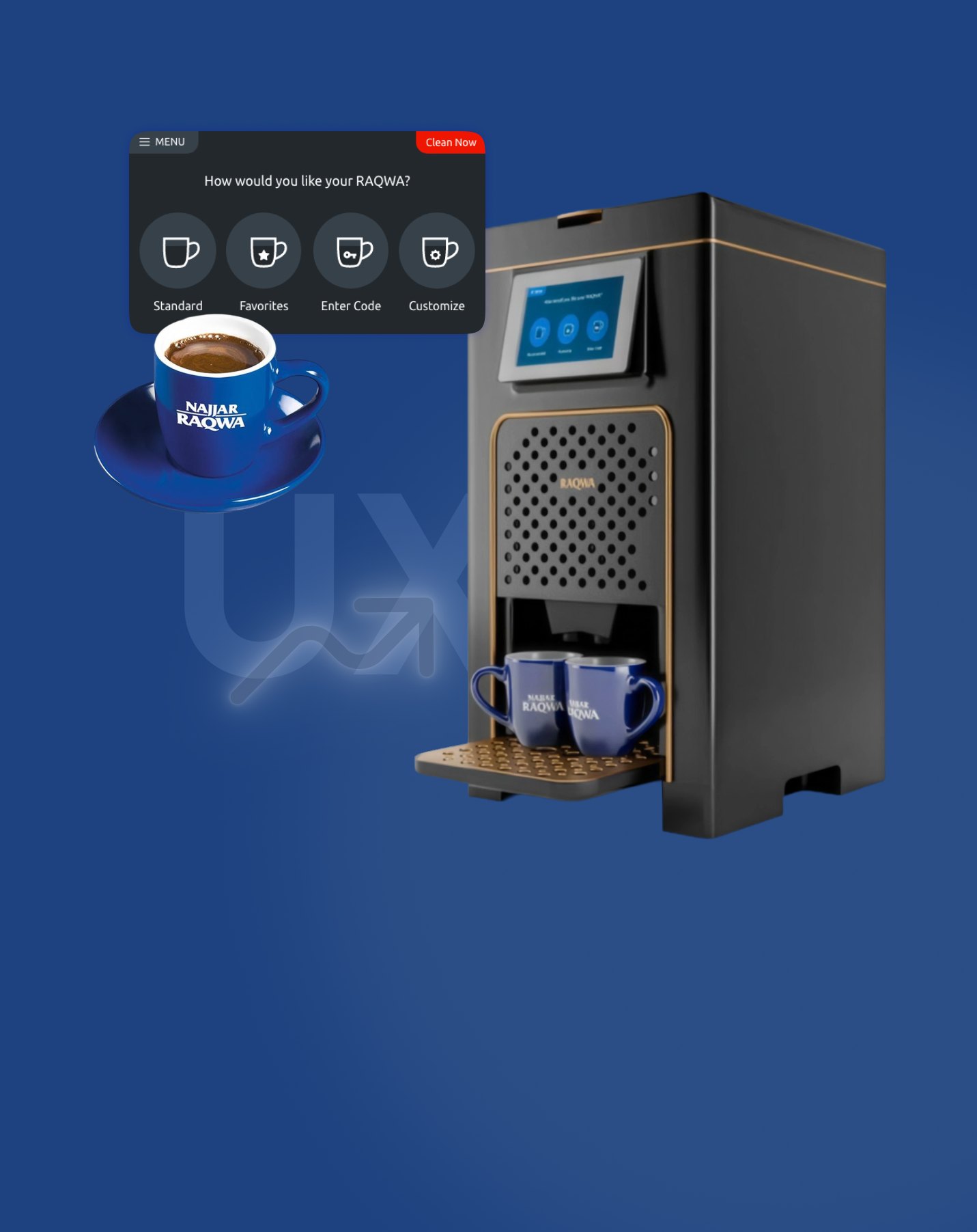 Caffé Najjar Raqwa Q2 UX/UI Design Product Design